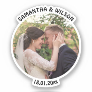 Personalised Wedding Favour   Gold  Photo 