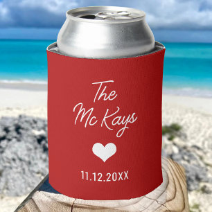 Personalised Wedding Favours Bridal Party supplies Can Cooler