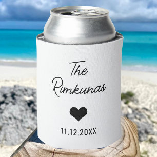 Personalised Wedding Favours Bridal Party supplies Can Cooler