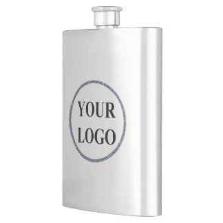 Personalised Wedding Gift Customised Idea LOGO Hip Flask