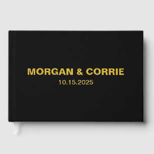 Personalised Wedding Guest Book - Hardcover Guestb