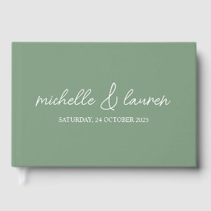 Personalised Wedding Guest Books, Custom Wedding P Book