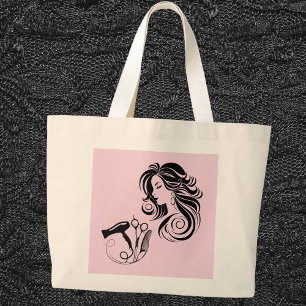 Personalised Wedding Hair Stylist Tote Bag