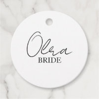 Personalised Wedding Hanger Tag | Bridesmaids Gift