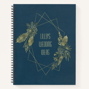 Personalised Wedding Ideas Notebook
