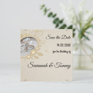 Personalised wedding invitation