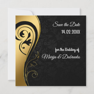 Personalised wedding invitation