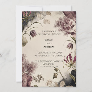 Personalised Wedding Invitation