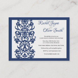 Personalised Wedding Invitations Cards Postcard 