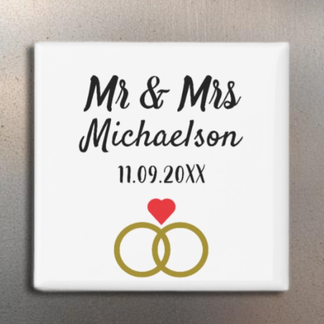 Personalised Wedding Magnet (Creator Uploaded)