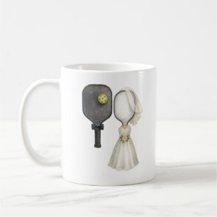 Personalised Wedding Mug for Pickleball Lovers