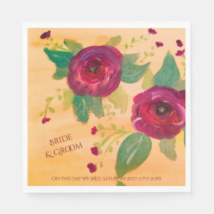 Personalised Wedding Napkins