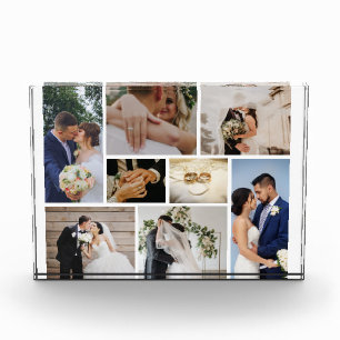 Personalised Wedding Photo Block
