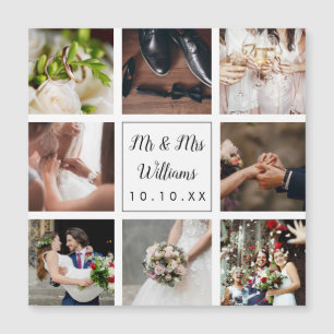 Personalised Wedding Photo Collage