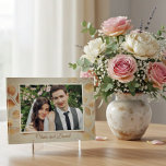Personalised Wedding Photo | Custom Couple Keepsak Block<br><div class="desc">Personalised Wedding Photo | Custom Couple Keepsake Personalised Wedding Photo Acrylic Block | Custom Couple’s Keepsake with Floral Border and Names. Capture the magic of your special day with our Personalised Wedding Photo Acrylic Block. This stunning keepsake transforms your favourite wedding portrait into a freestanding piece of modern art. Featuring...</div>