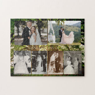 Personalised Wedding Photos Generations of Joy Jigsaw Puzzle