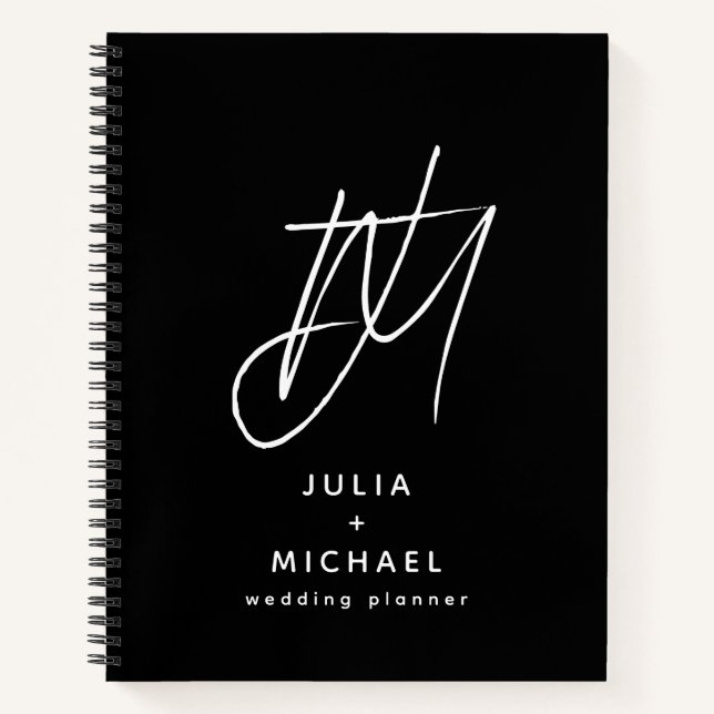 Personalised Wedding Planner Notebook Checklist (Front)