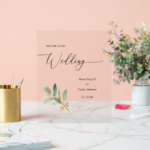 Personalised Wedding sign