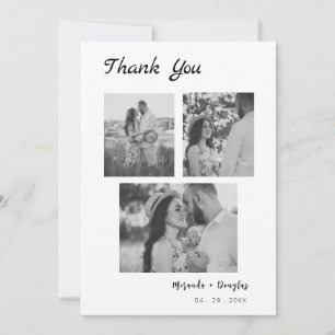 Personalised Wedding Thank You Card