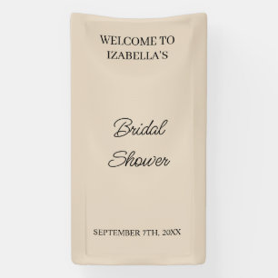 Personalised Wedding Welcome Bridal Shower Engaged Banner