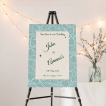 Personalised Wedding Welcome Sign
