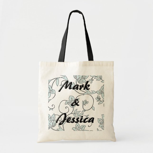 Personalised Wedding Welcome Tote Bag (Front)