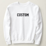 Personalised Weddings Vintage Minimalist Custom Sweatshirt<br><div class="desc">Personalised Weddings Vintage Minimalist Custom sweatshirt</div>