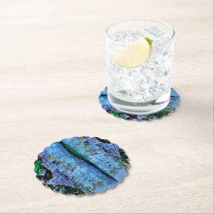 Personalised Weddings Watarcolor Custom Paper Coaster