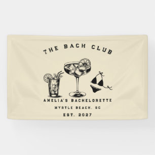 Personalised Weekend Trip Beach Bachelorette Party Banner