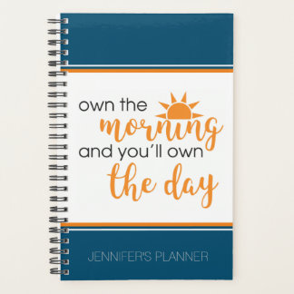 Personalised Weekly/Monthly Planner - Spiral Bound