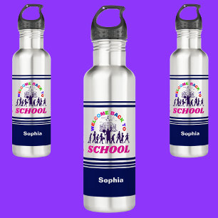 Personalised Welcome Back To School  710 Ml Water Bottle