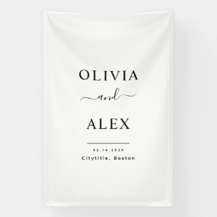 Personalised Welcome Wedding Banner