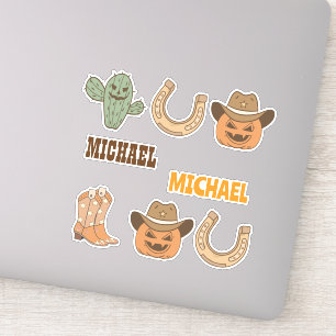 Personalised Western Halloween Fun Set 