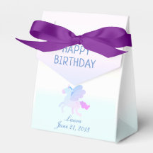 Personalised Whimsical Happy Birthday Unicorn