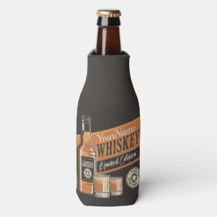 Personalised Whiskey Liquor Bottle Western Bar Cooler