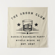 Personalised Whiskey Themed Weekend Bachelor Party