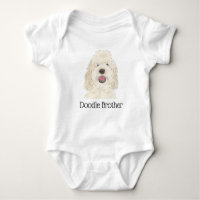 Personalised White Cream Golden Doodle Dog