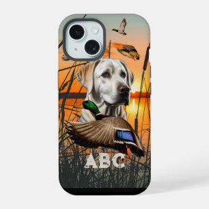 Personalised White Labrador Retriever iPhone 15 Case