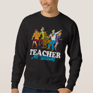 Personalised   Whole Gang 13 Mystery Inc Teacher Sweatshirt