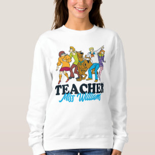 Personalised Whole Gang 13 Mystery Inc Teacher Sweatshirt