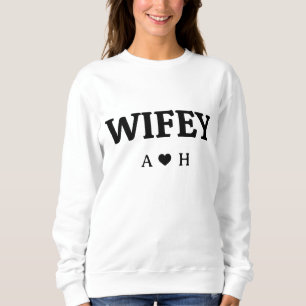  Personalised Wifey 2026 Custom Bride, Fiance  Sweatshirt