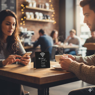 Personalised Wifi Home Decor New Home Gift Guest Plaque