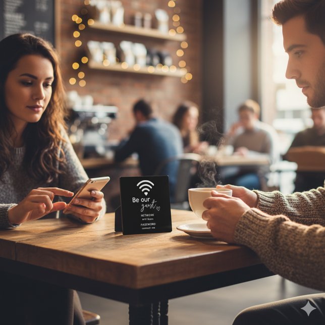 Personalised Wifi Home Decor New Home Gift Guest Plaque (Creator Uploaded)