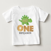 Personalised WILD ONE Dinosaur First Birthday  Bab