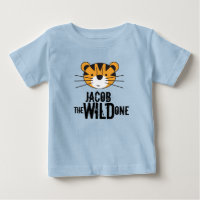 Personalised WILD ONE Tiger First Birthday