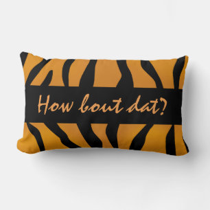 Personalised Wild Thing Tiger Stripes Lumbar Cushion