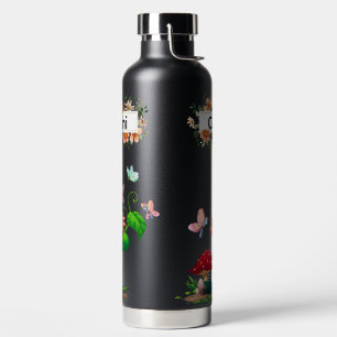 Personalised Wildflower Butterfly Garden Water Bottle