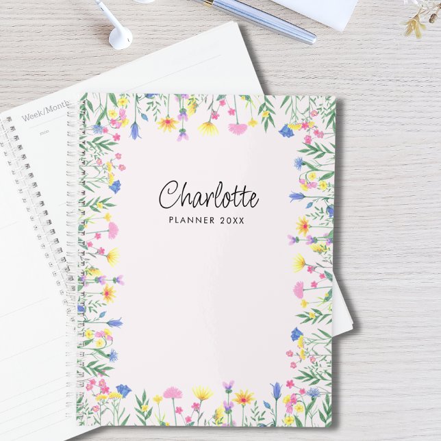 Personalised Wildflower Planner (Creator Uploaded)
