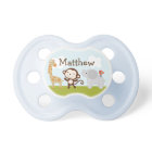 Personalised Wildlife Jungle Animals 2 Pacifier
