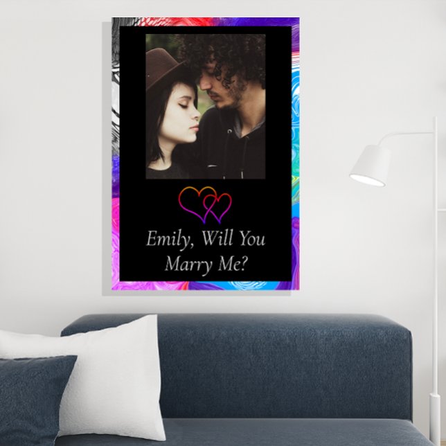Personalised Will  You Marry Me   Poster (Creator Uploaded)